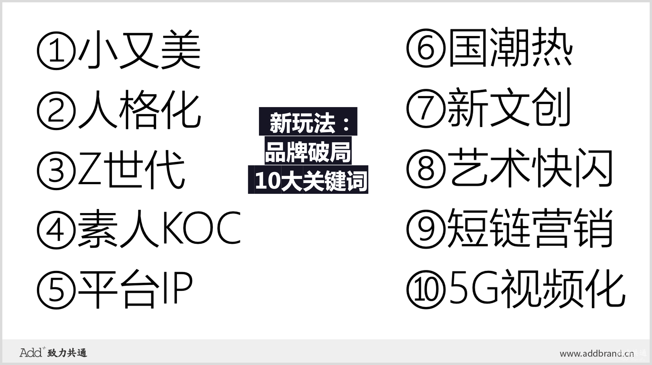 新玩法，致力共通流量破局10大关键词（1）